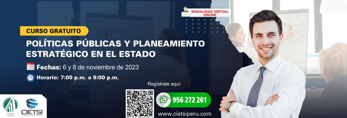 curso especializado polIticas pUblicas y planeamiento estratEgico en el estado 2023